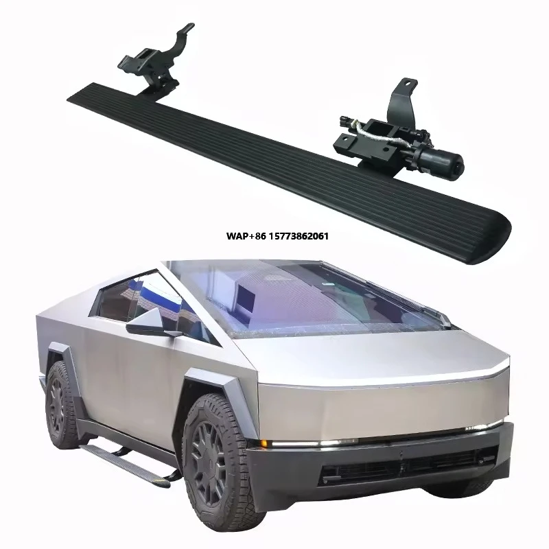 

Подножки-пороги из черного алюминиевого сплава в спортивном стиле для C-truck, комплект 2024-2025