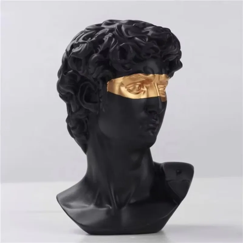 Home Decoration Accessories Items David People Resin Statue Abstract Modern Sculpture Statue Home Decor