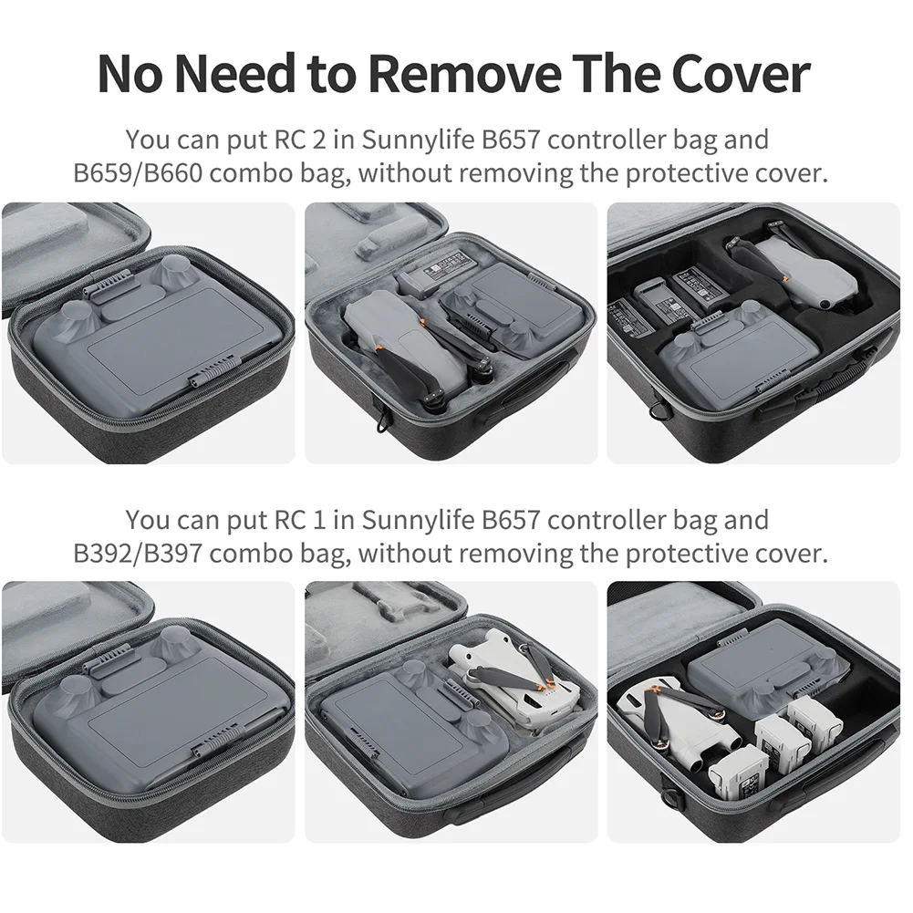 RC Controller Sun Hood pieghevole ABS parasole accessori per telecomando parasole per DJI RC 2 RC 1 Air 3 Mini 3 Pro