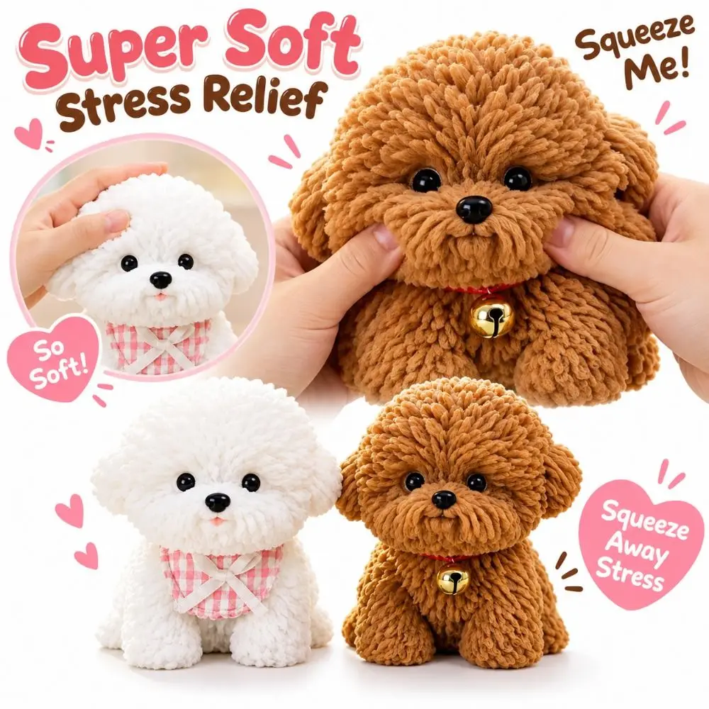 Slow Rebound Foam Fidget Toy Skin Friendly Squeezable Fidget Toy Ornament Soft Hand Feel Car Dashboard Ornament