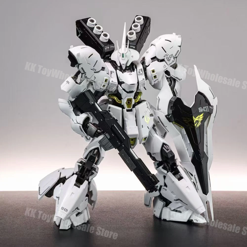 متوفر STAR RG 1/144 MSN-04 Sazabi الأبيض التجمع نموذج أطقم البلاستيك الهيكل العظمي أنيمي عمل الشكل روبوت البلاستيك نموذج اللعب #3