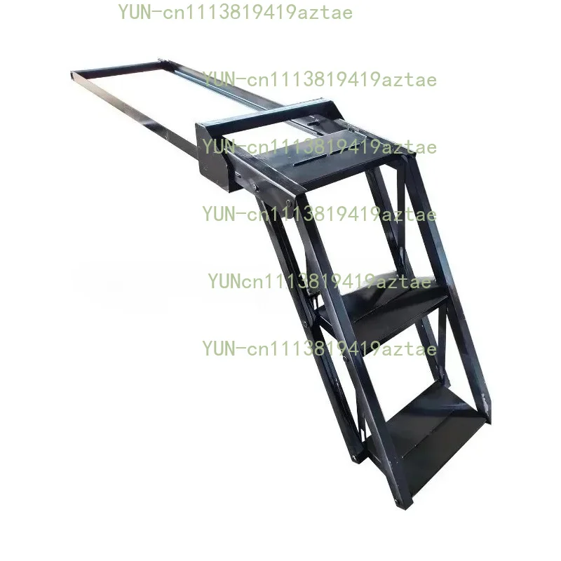 Suitable For  Truck Ladder Vehicle Folding Pull Hidden Rear Step Ladder
