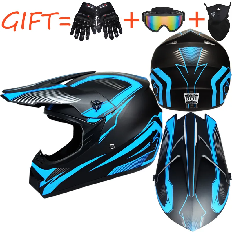 

Off-road Motorcycles Helmets Adult Motocross Helmets ATV Downhill MTB DH Hood Helmets DOT Approved Cascis Para Motocicleta