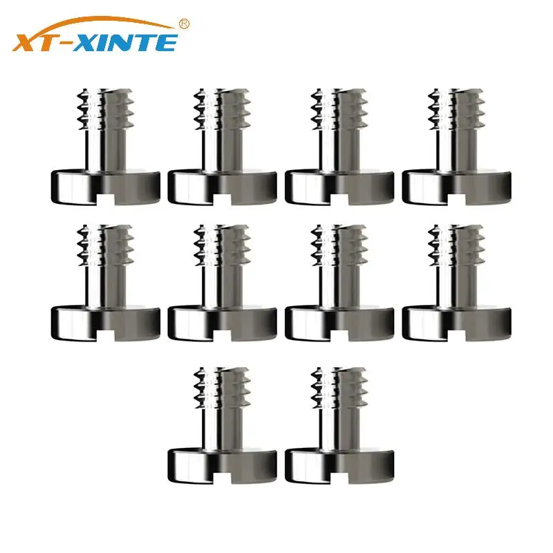 

1 or 10pcs Stainless Steel Camera Screws 1/4"-20 3/8"-16 M3 Thread Quick Release DSLR Camera Fixing Screw for Ballhead Tripod