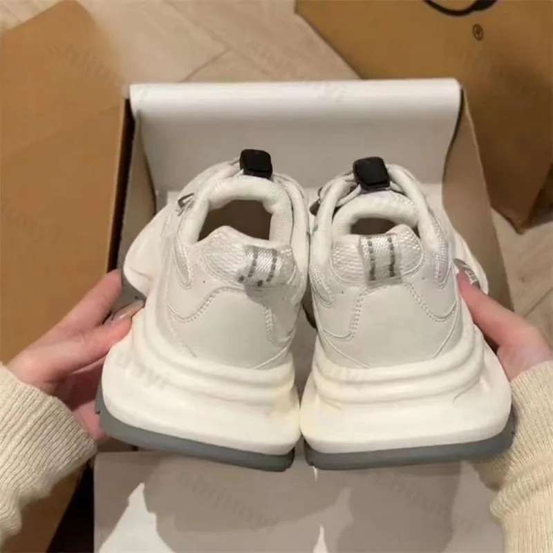 المرأة حذاء للسير مسافات طويلة 2025 الخريف جديد عادية الرياضة في الهواء الطلق احذية الجري عدم الانزلاق الارتفاع زيادة أحذية مفلكنة مريحة #6