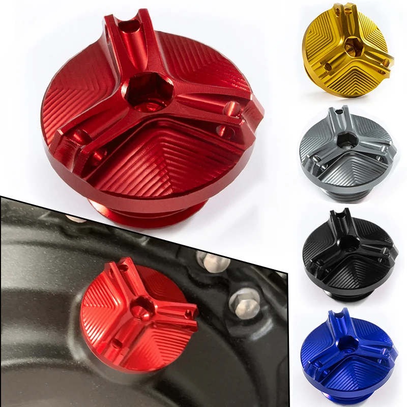 For YAMAHA MT07 MT09 MT03 YZFR3 YZFR6 YZFR7 YZF R6 R7 MT10 Motorcycle Engine Oil Filler Cap Bolt Cover Protection Accessories