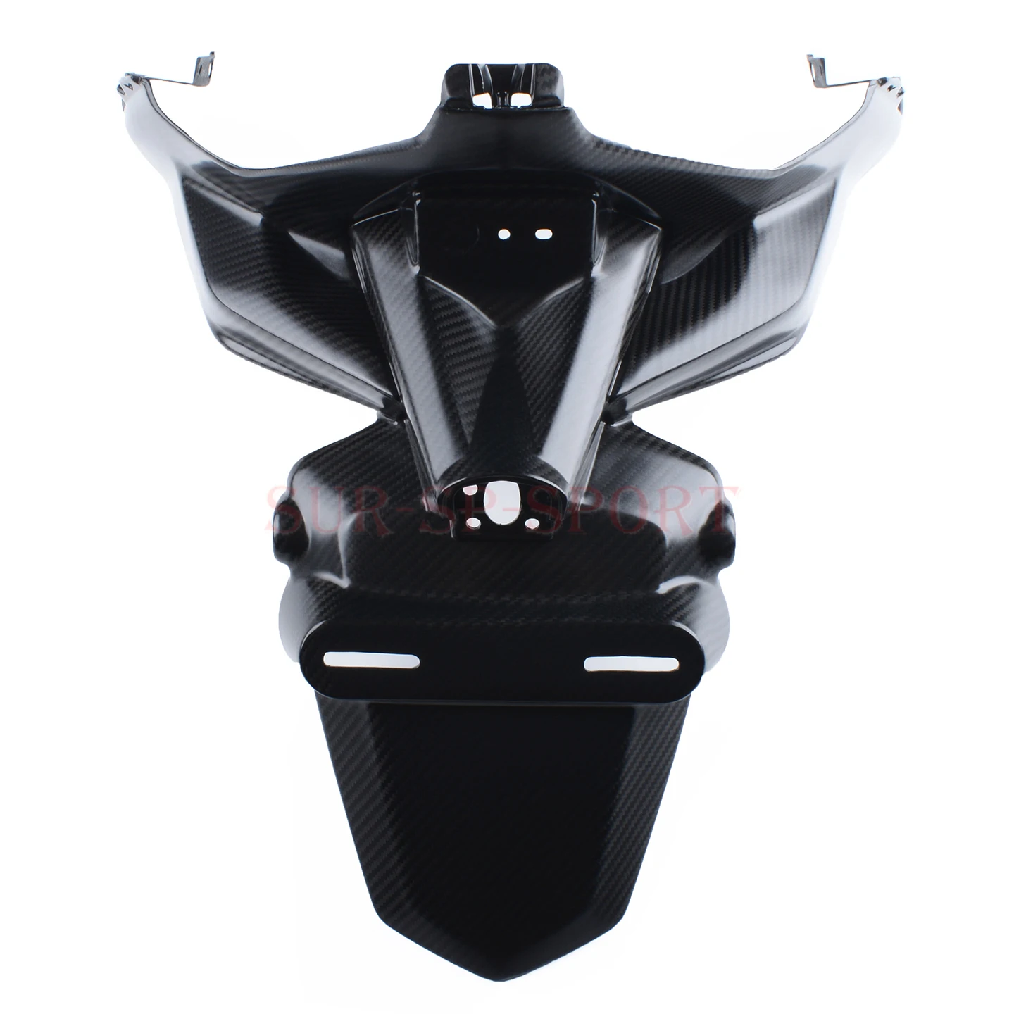For Yamaha XMAX300 2023+ Rear Fender Licence Plate Holder Fairing Full Dry Carbon Fiber