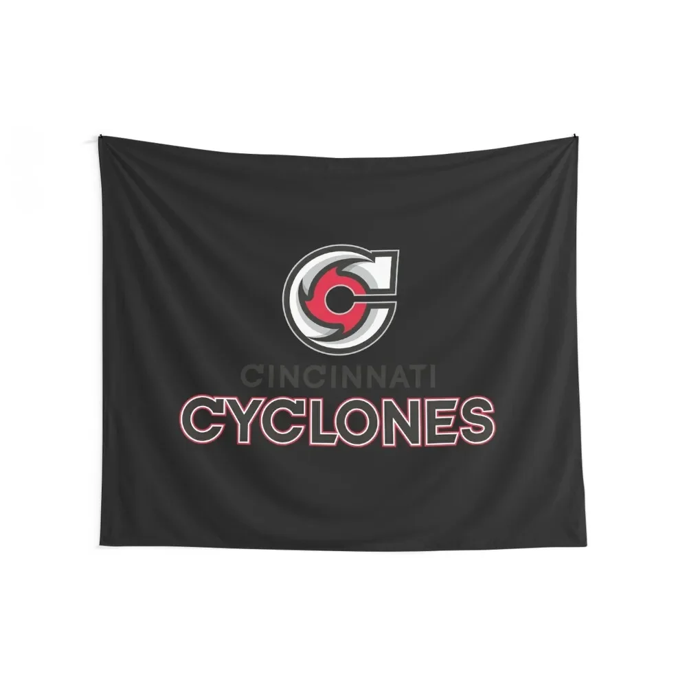 Cincinnati Cyclones Tapestry Room Decorations Aesthetics Kawaii Room Decor Tapestry