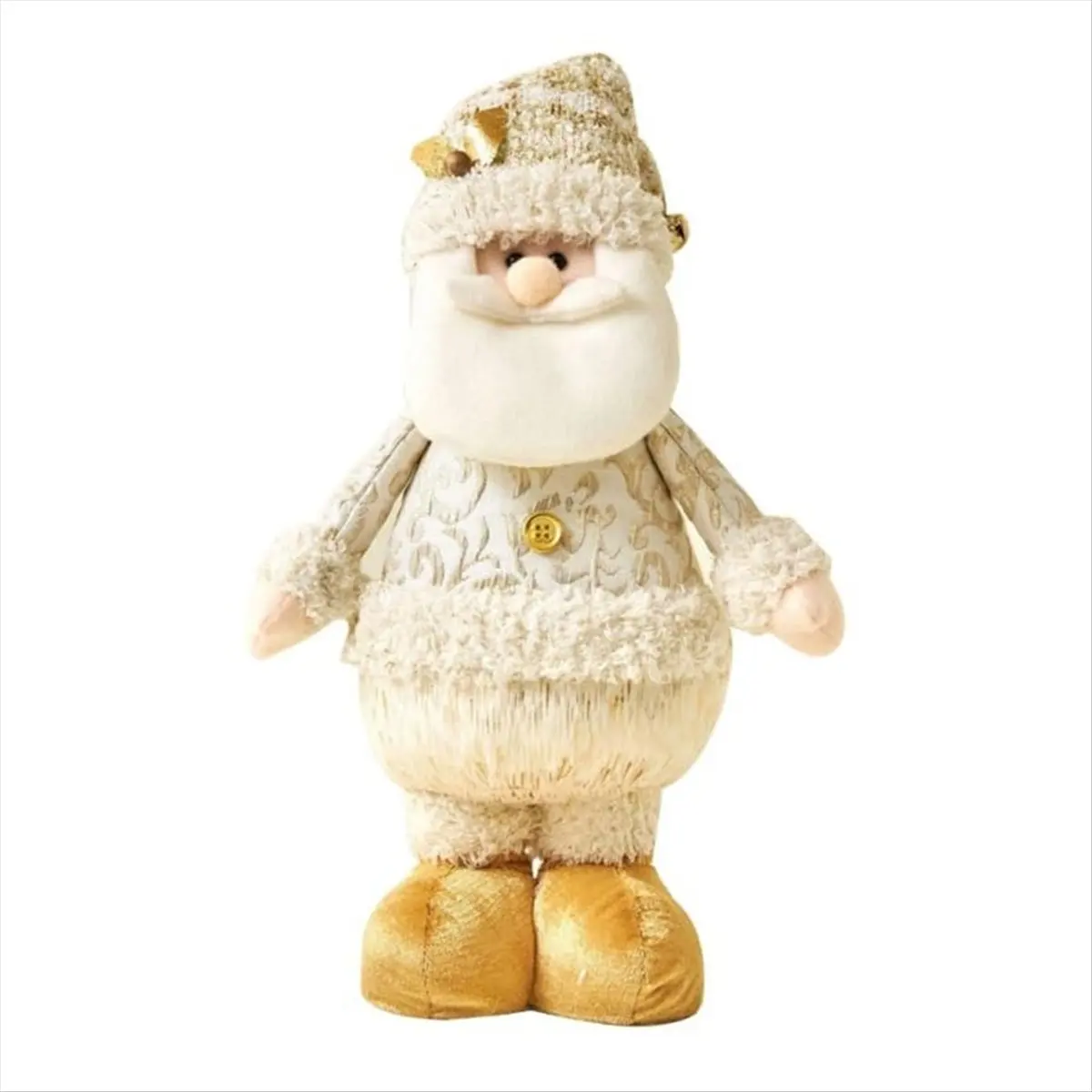 REST Santa Christmas Dolls Standing Figurines for Christmas Window Decoration Christmas Santa Dolls Figurine Holiday Decor C