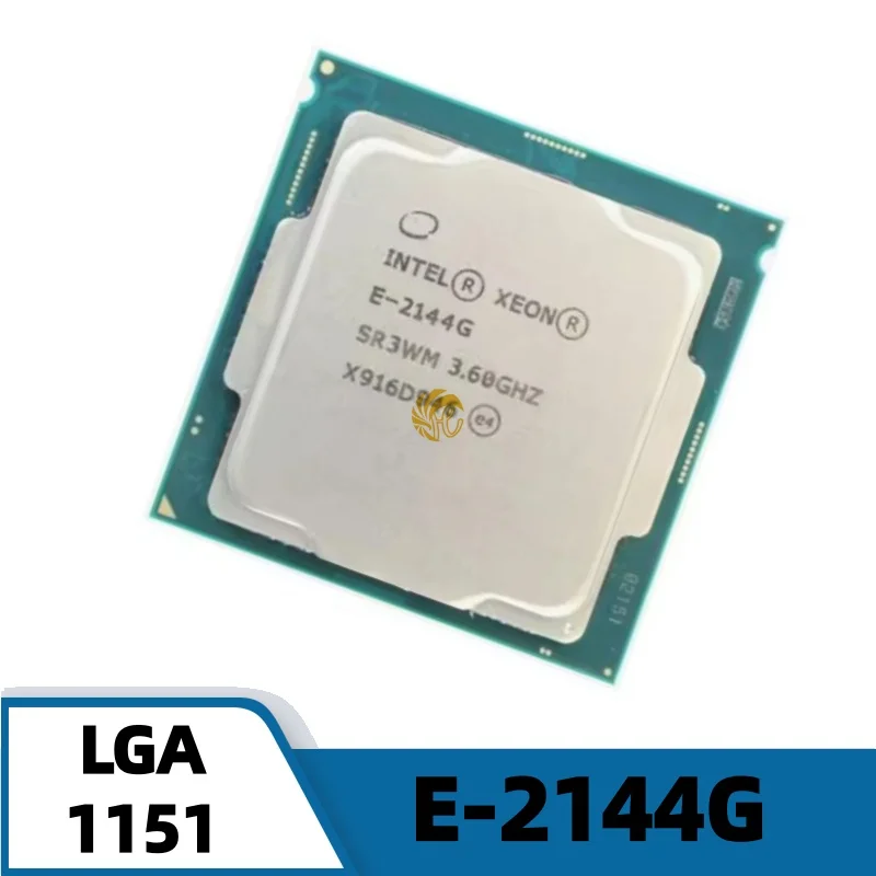  Xeon E-2144G CPU 3.6GHz 8MB 71W 4-Cores 8-Thread Processor LGA1151 for Server Motherboard C240