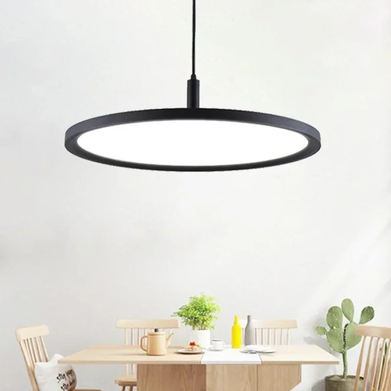 

Nordic Creative Simple Aluminum Pendant Light Round Hotel Restaurant Ceiling Lamp Bar Table Lamp Single Head Led Home Lamp