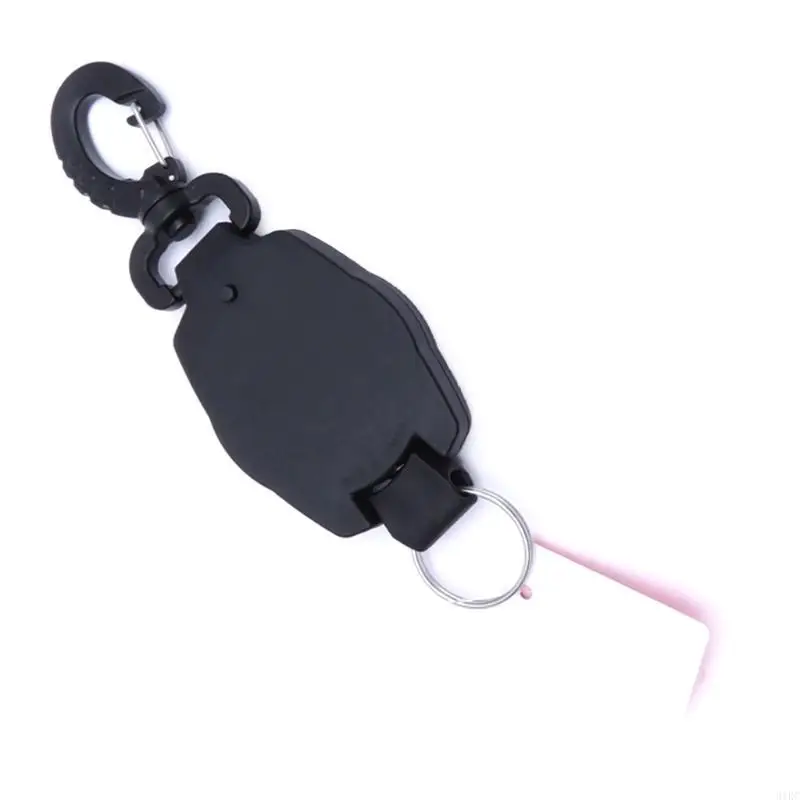 Scubas Gear Retractor Compacts Gear Keepers Scubas Diving Gear Retractor with Clip & Split Rings for Underwater Snorkeling