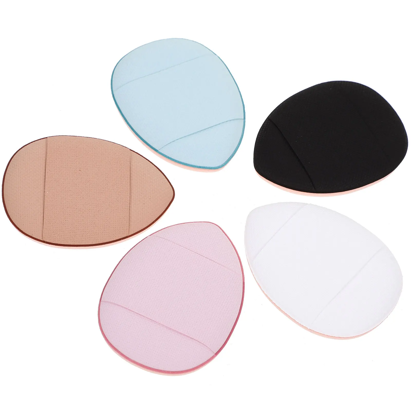 12pcs Mini Makeup Small Portable Foundation Powder Applicator Tools For Face Loose Powder Women Puff