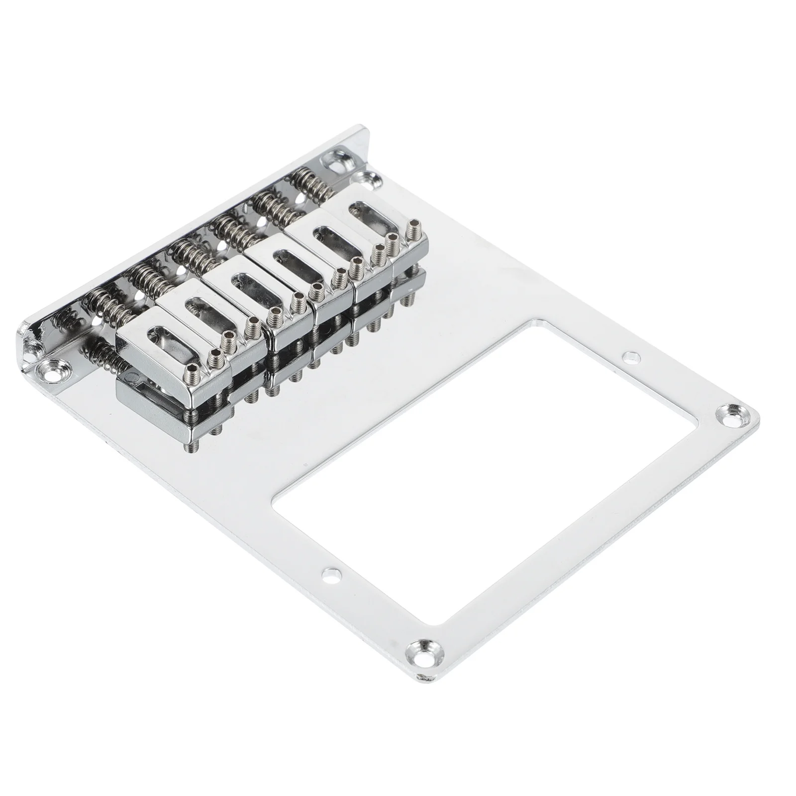 

Tl Style 6 String Electric Guitar Bridge Double Humbucker Pickup Tailpiece Silver Matched Wrench Included Guitar Maintenance