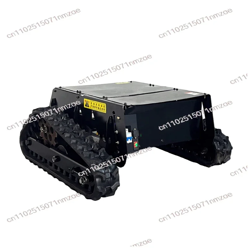 Small Remote Control Crawler Chassis Assembly Agricultural Construction Site Machinery Double Motor Transport Truck Orchard