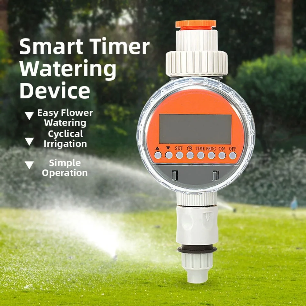 1pcs Timer Smart Hose Timer For Effortless Watering Multiple Programming Rain Delay Feature Electronic Irrigation Controller