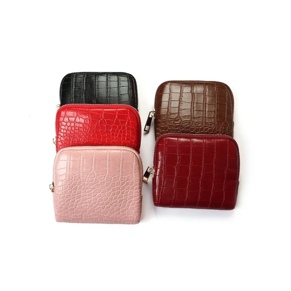 

PU Leather Jewelry Packing Bag Solid Color Multi-layer Mini Cosmetic Bag Square Large Capacity Jewelry Storage Case Travel