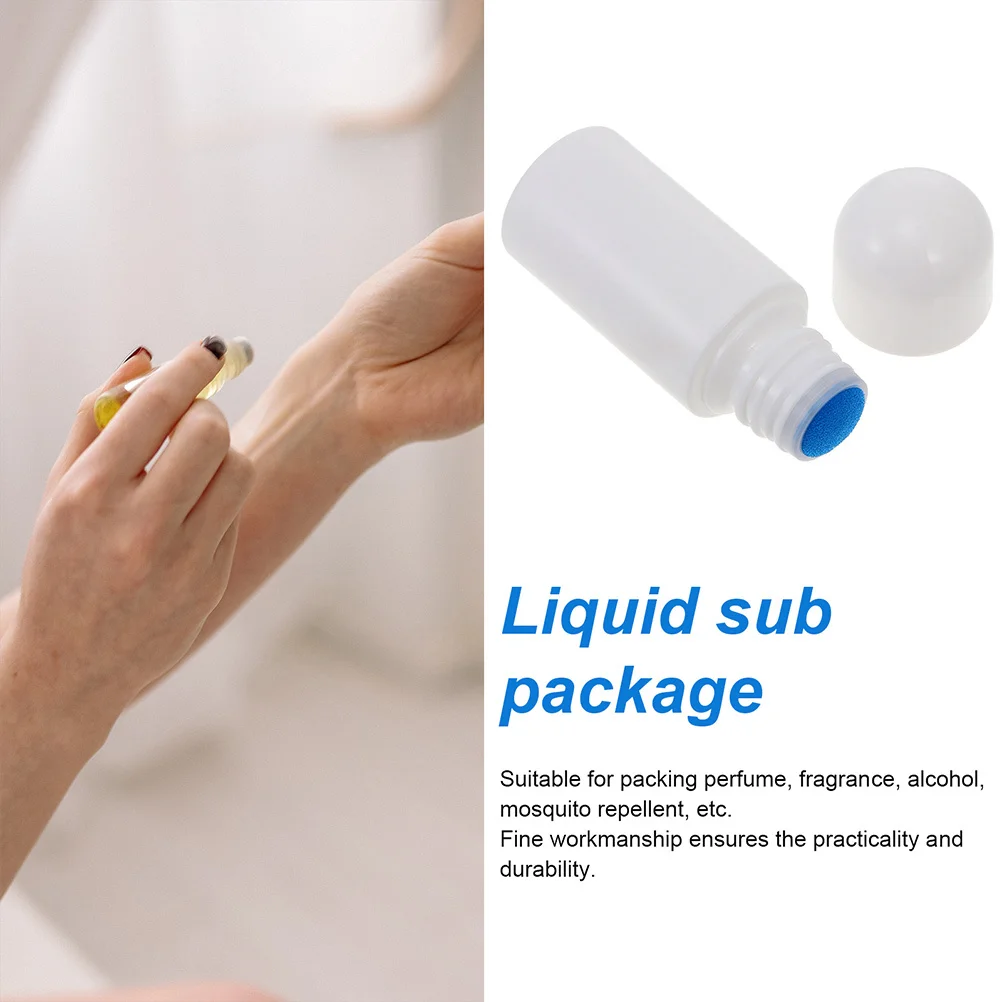 

6Pcs Sponge Applicator Bottles Portable Reusable Liniment Storage Solutions Liniment Bottle Sponge Applicator Bottle