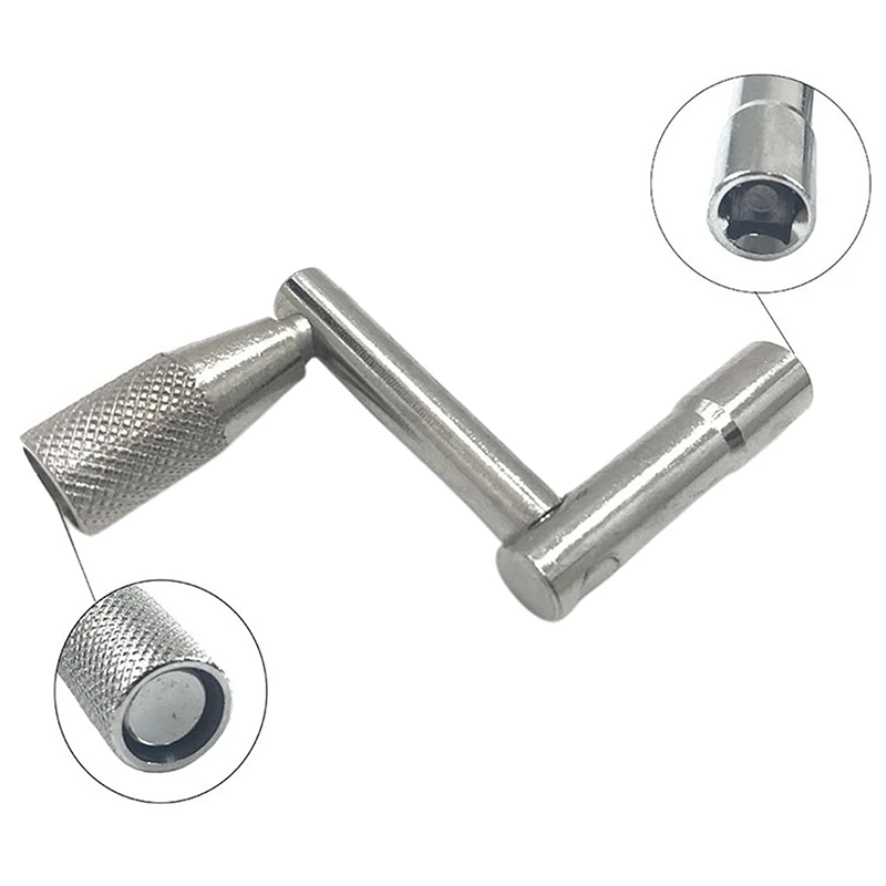 Swivel Drum Tuning Key Z Type Key Standard Square Wrench 5.5mm 6.7 X 4.9cm Percussion Parts Accessories For Lovers Universal