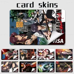 Japanese Anime Black Lagoon 100% Hot Sale Amine Credit Debit Bank Card Bus Card Film Skin Sticker