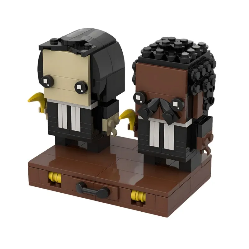 

MOC 263PCS Cult Classic Crime Film Character Building Blocks Action Figure Set Adults Fun Movie Display Desk Decor Gift