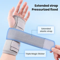 1Pcs Wrist Brace for Carpal Tunnel Relief Wrist Splint Carpal Tunnel Brace Support Forearm Brace for Left or Right Hand Exercise