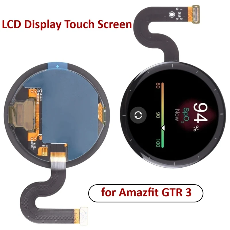 【Home-Tools!】For Amazfit GTR 3 Replacement Part-LCD Display Touch Screen With Digitizer Full Assembly For Watch Screen Repair