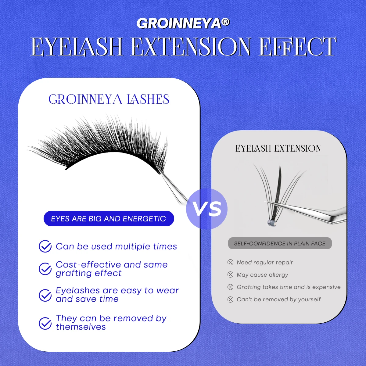 New Cat Eye Lashes Mink Eyelashes 3D Curl Winged Natural Realistic Messy End Eye Elongated Thick False Eyelashes Soft Fake Lashe