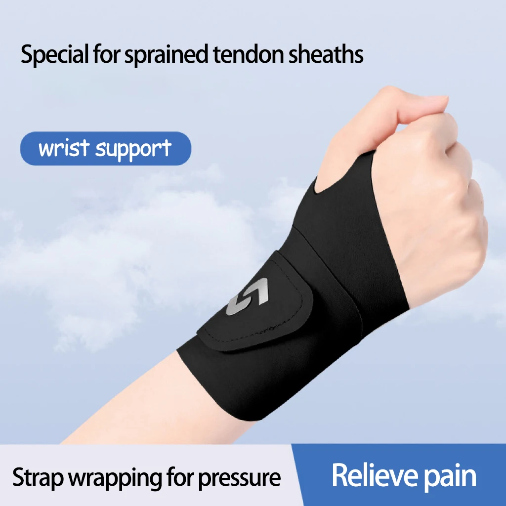 

1 Pc Sports Wrist Support Men Women Badminton Pressurize Strap Gym Breathable Wrist Sprains Powerlifting Fitness Wrist Protector
