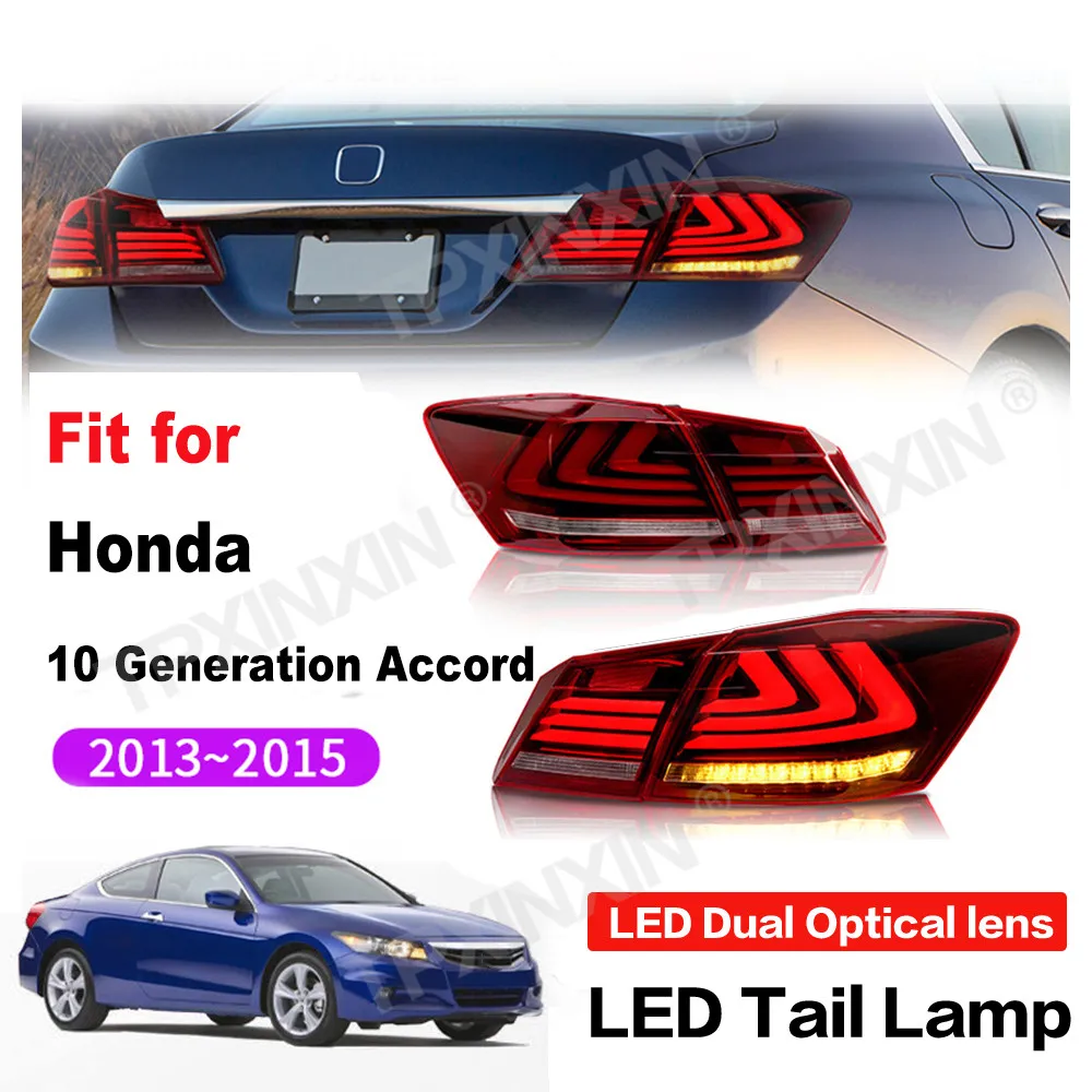 

For Honda 10G 10G Half Accord 2018-2022 Tail Lamp LED Assembly Streaming Light to Starry Sky Turn Signal Auto Accessories DRL