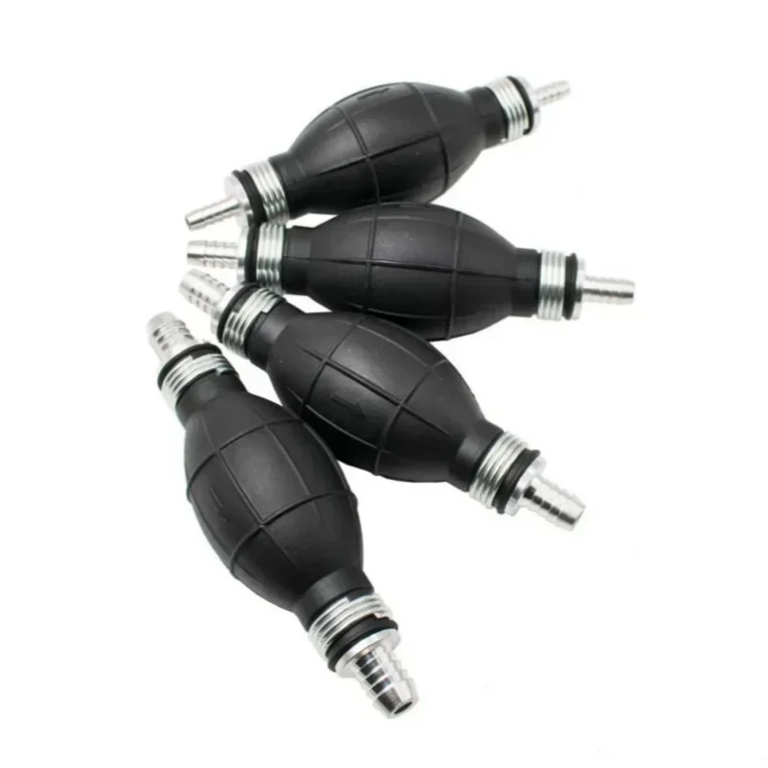 1Pcs Fuel  6mm 8mm 10mm 12mm Rubber Aluminum Hand Fuel  Line Hand Primer Bulb All Fuels  Car Boat Marine Outboard