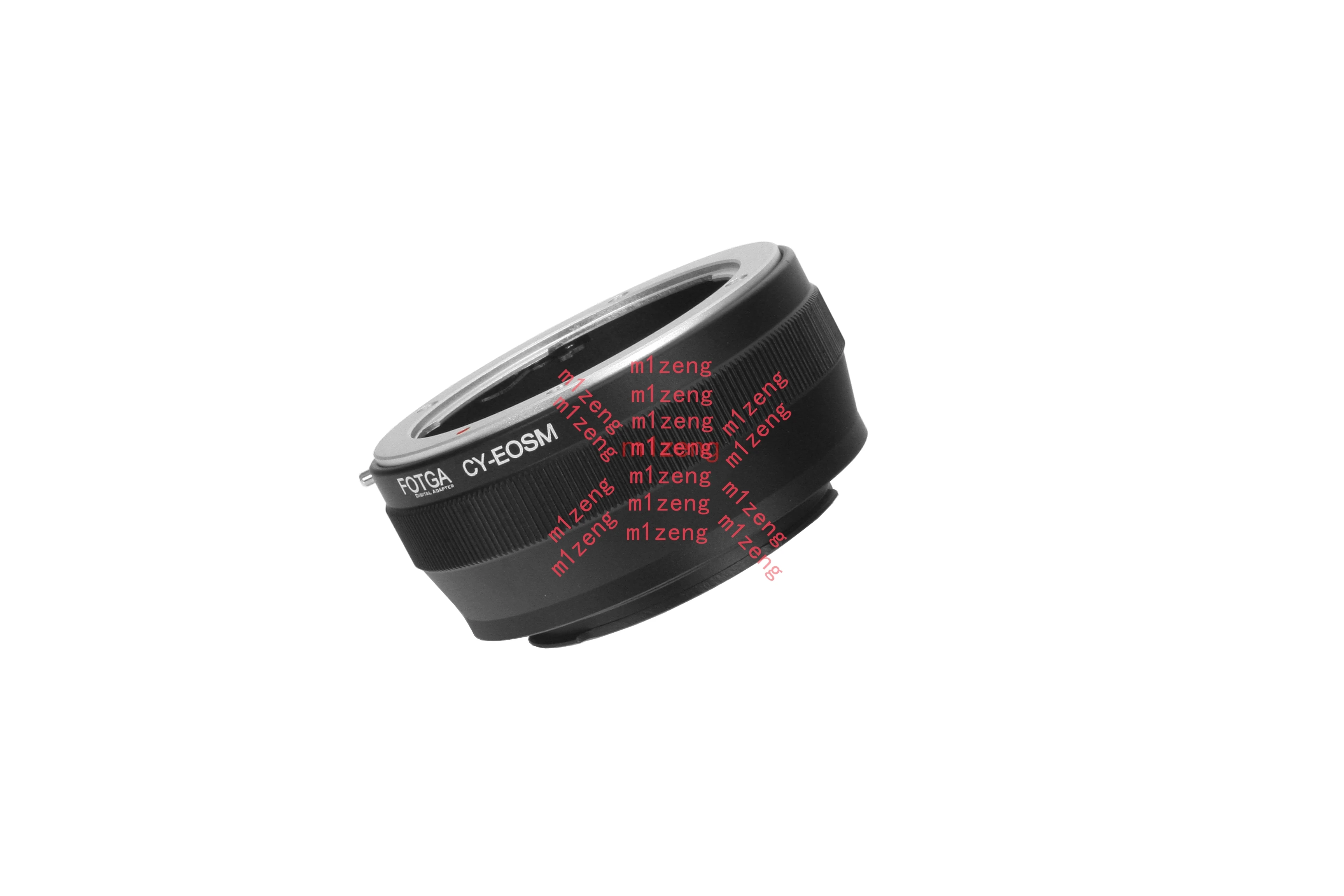 adapter ring for Contax Yashics zeiss CY mount Lens to canon EF-M EOSM/M2/M3/m5/M6/M10/m50/m100/m200 Mirrorless camera view 3