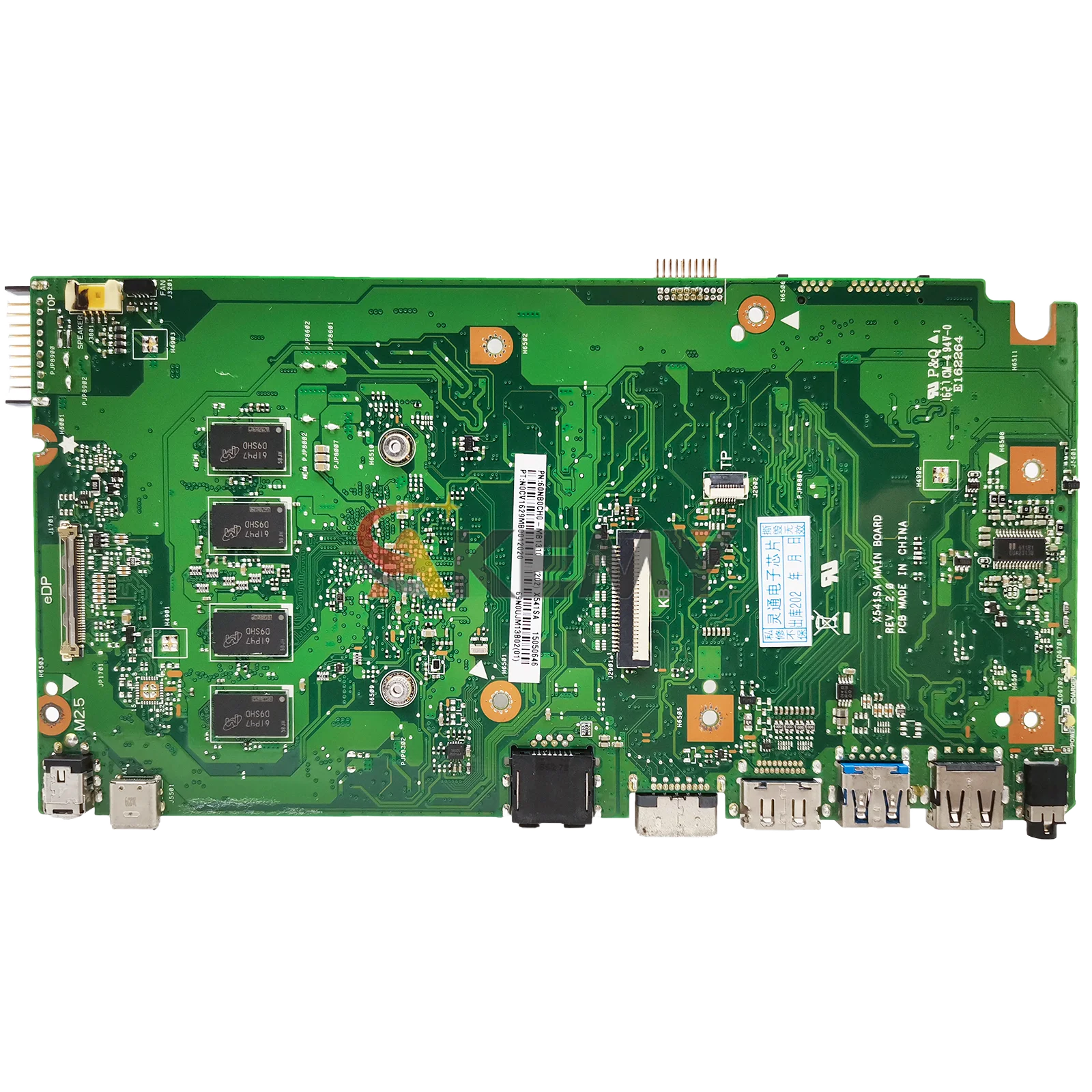 Placa base para ordenador portátil X541SA para ASUS VivoBook D541S X541SA A541S R541S X541SC X541S F541S placa base para portátil con CPU Celeron stk