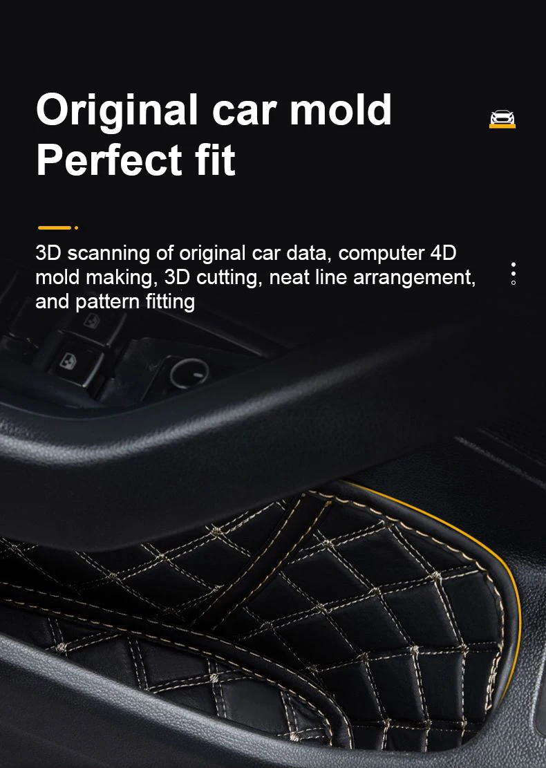 ل Volkswagen VW ID.4 ID4 2021 ~ 2025 باب الأخدود حصيرة مكافحة القذرة عدم الانزلاق وسادة صندوق تخزين حصيرة الديكور الداخلي اكسسوارات السيارات #3