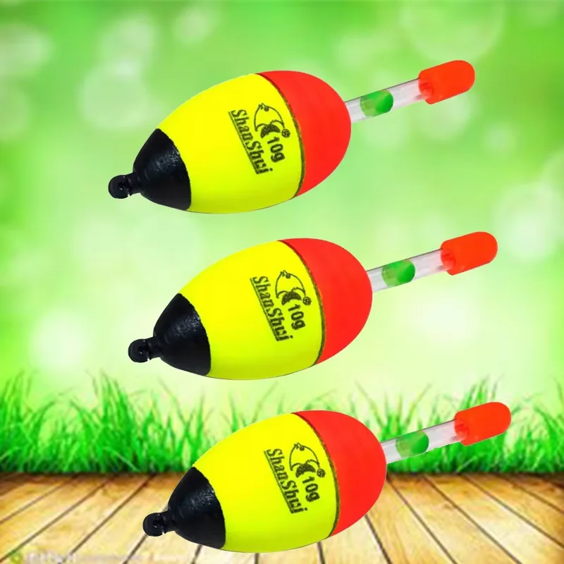 3pcs 5/10/15g EVA Fishing Float Light Stick Foam Plastic Bobber Sea Rock Fishing Striking Floats image 5