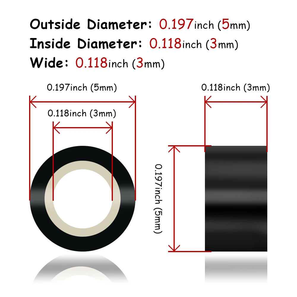 ลูกปัดแหวนไมโครลิงค์ซิลิโคนพรีเมี่ยมสำหรับที่ยืดผม500ชิ้นสีดำ/ สีน้ำตาล/สีน้ำตาลเข้ม)