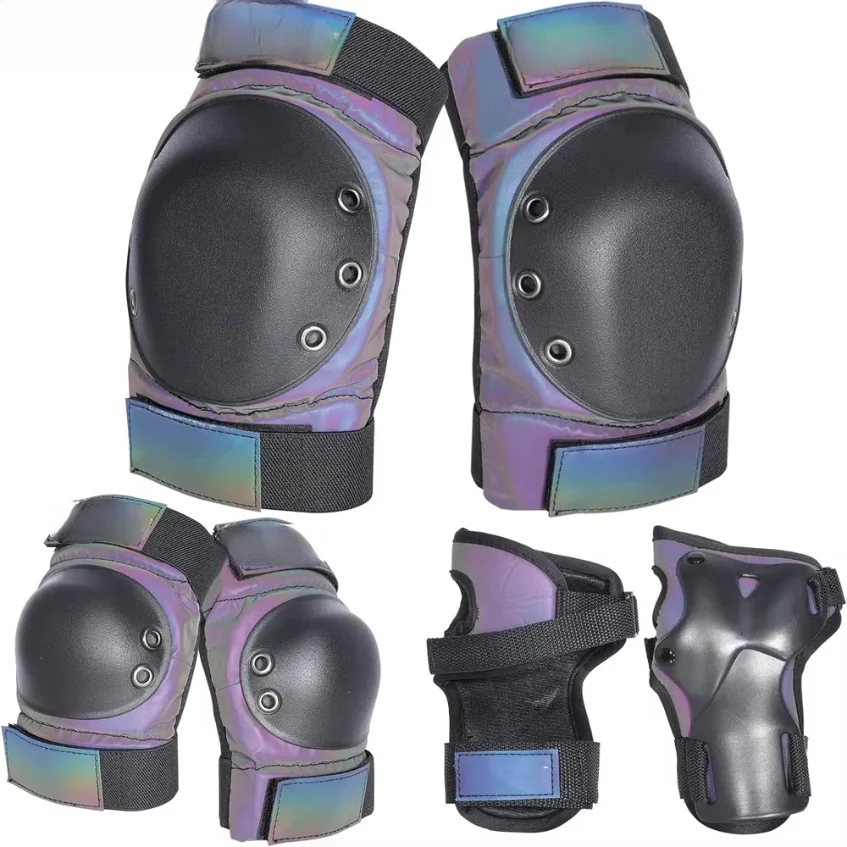 Skating Protective Gear Adult,Skate Pads Knee & Elbow Pads with Wrist Guards for Roller Skating,Skateboard,Skateboarding,Scooter