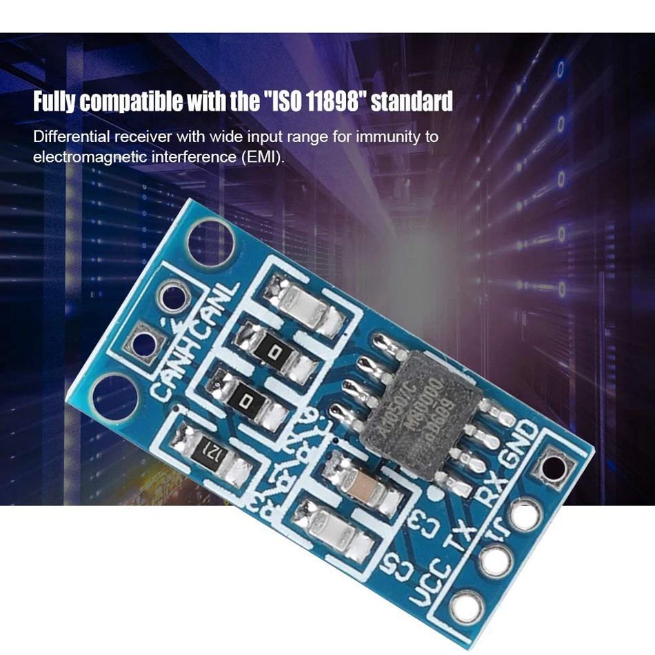 Módulo transceptor de Bus CAN, placa schnitstelle para Arduino, controlador de interfaz de Bus, TJA1050, 5 piezas