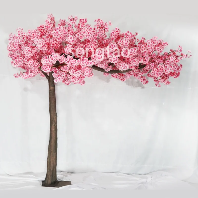 Custom. songtao Indoor outdoor Custom Centerpiece Pink Cherry Blossom Tree Arches tree