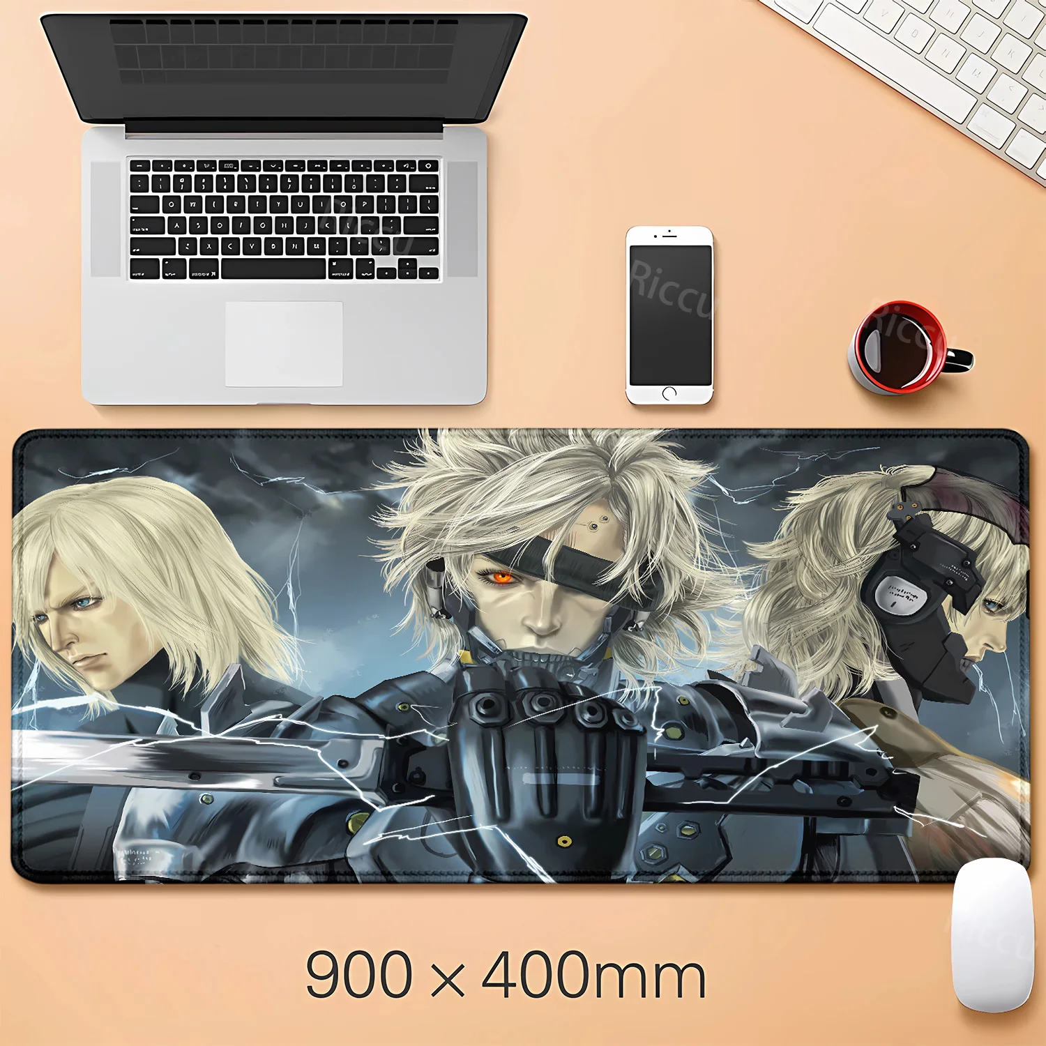 Hot Games Metal Gear Solid mouse pad XXL Gaming Accessories Office Gamer Keyboard Desk Mat Non-Slip Laptop rubber Anime mousepad