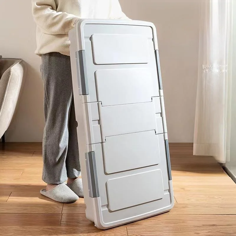 Underbed Storage Box Flat Drawer Style Home Organization Container Large Size Bed Base Storage Box Medical Kit Plastic Material