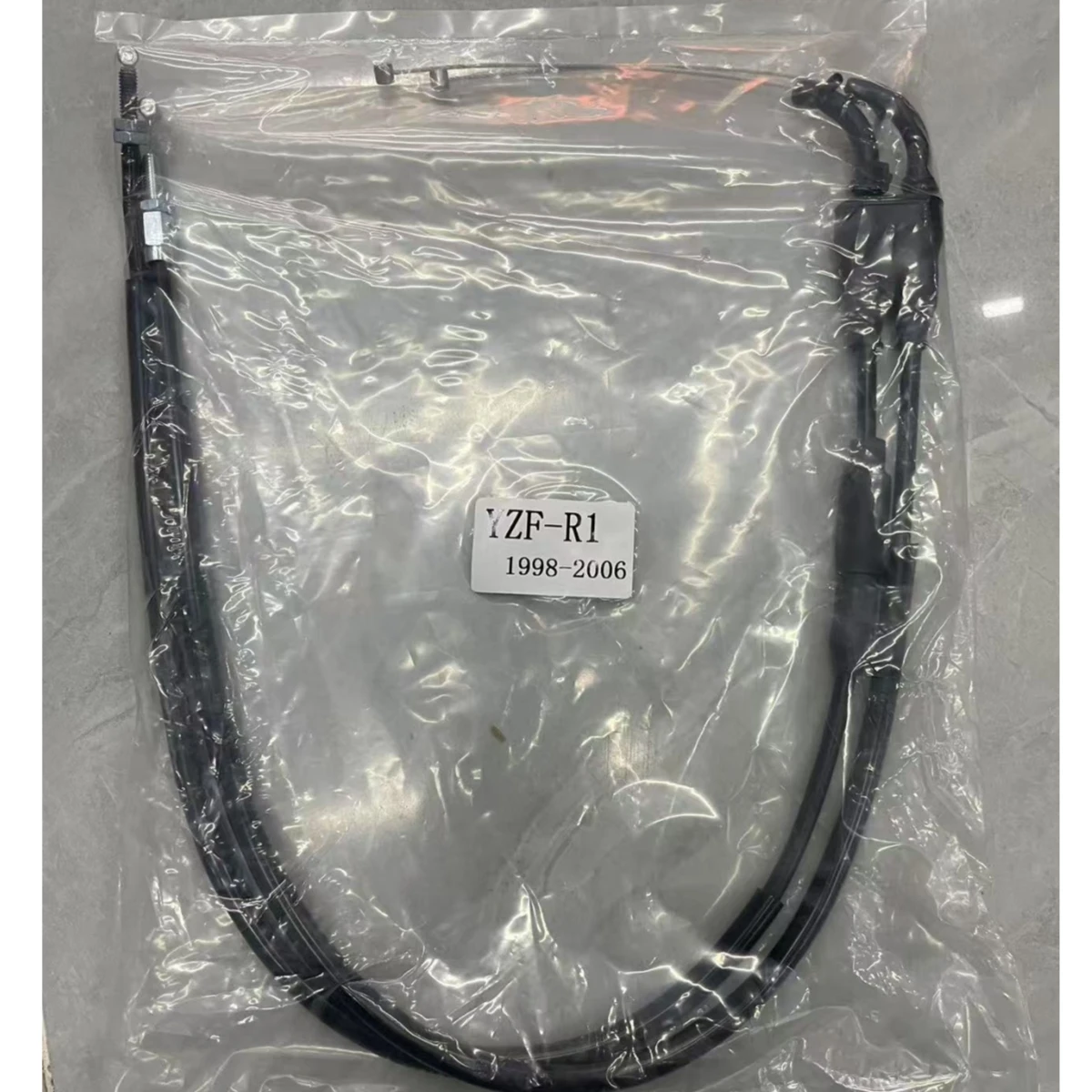 Cabo do acelerador da motocicleta cabo de retorno do acelerador estrangulamento para yamaha YZF-R1 r1 1998-2006 2005 2004 2003 2002 2001 2000 1999