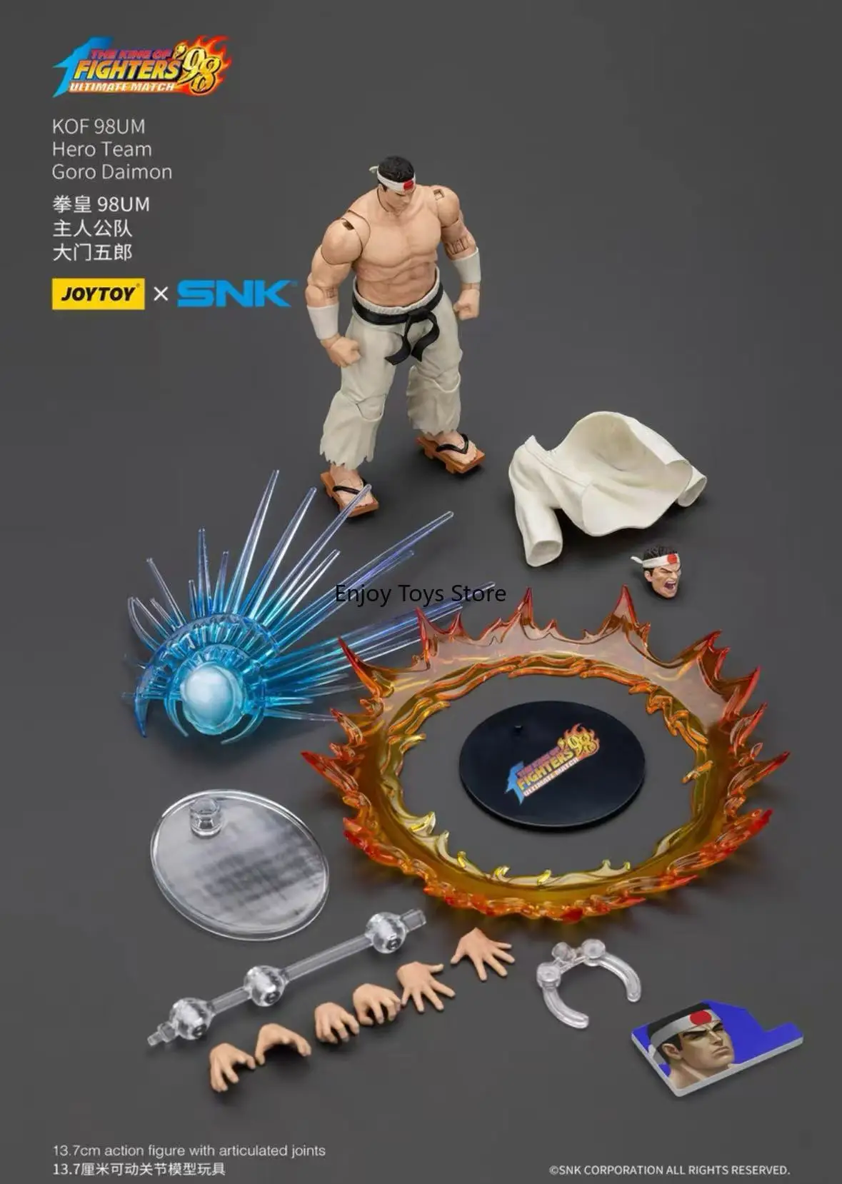 JOYTOY Dark Source X SNK The King of Fighters '98 UM: Hero Team 3er-Pack bewegliches Actionfigurenmodell im Maßstab 1:18 – auf Lager