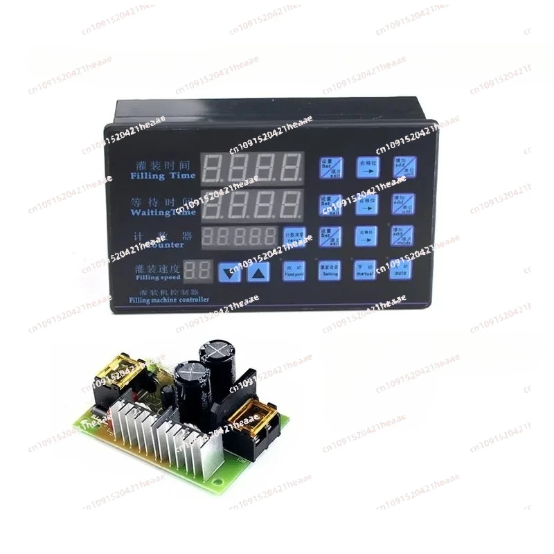 

Suitable for Single and Double Head Liquid Filling Machine Controller Panel Time Control Automatic Manual Jog Foot Switch