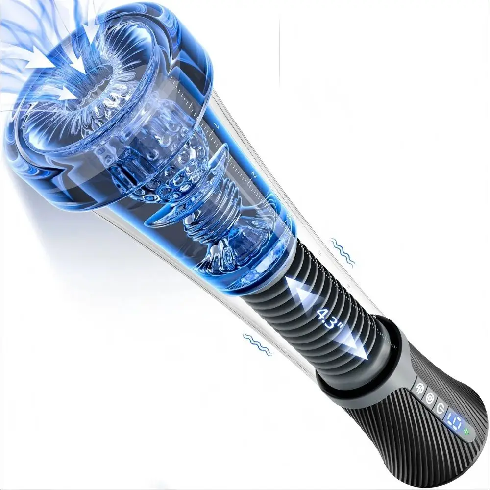Automatic Male Masturbator APP Control Penis Pump 5 Suction 6 Training Modes Vacuum Stroker Sex Machine Adult Sex Toys For Men