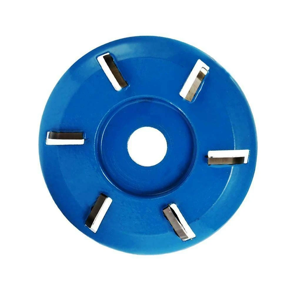 6 denti smerigliatrice angolare intaglio del legno disco fresa 90x20mm lega rotonda vassoio da tè scavo denti piatti piano di macinazione