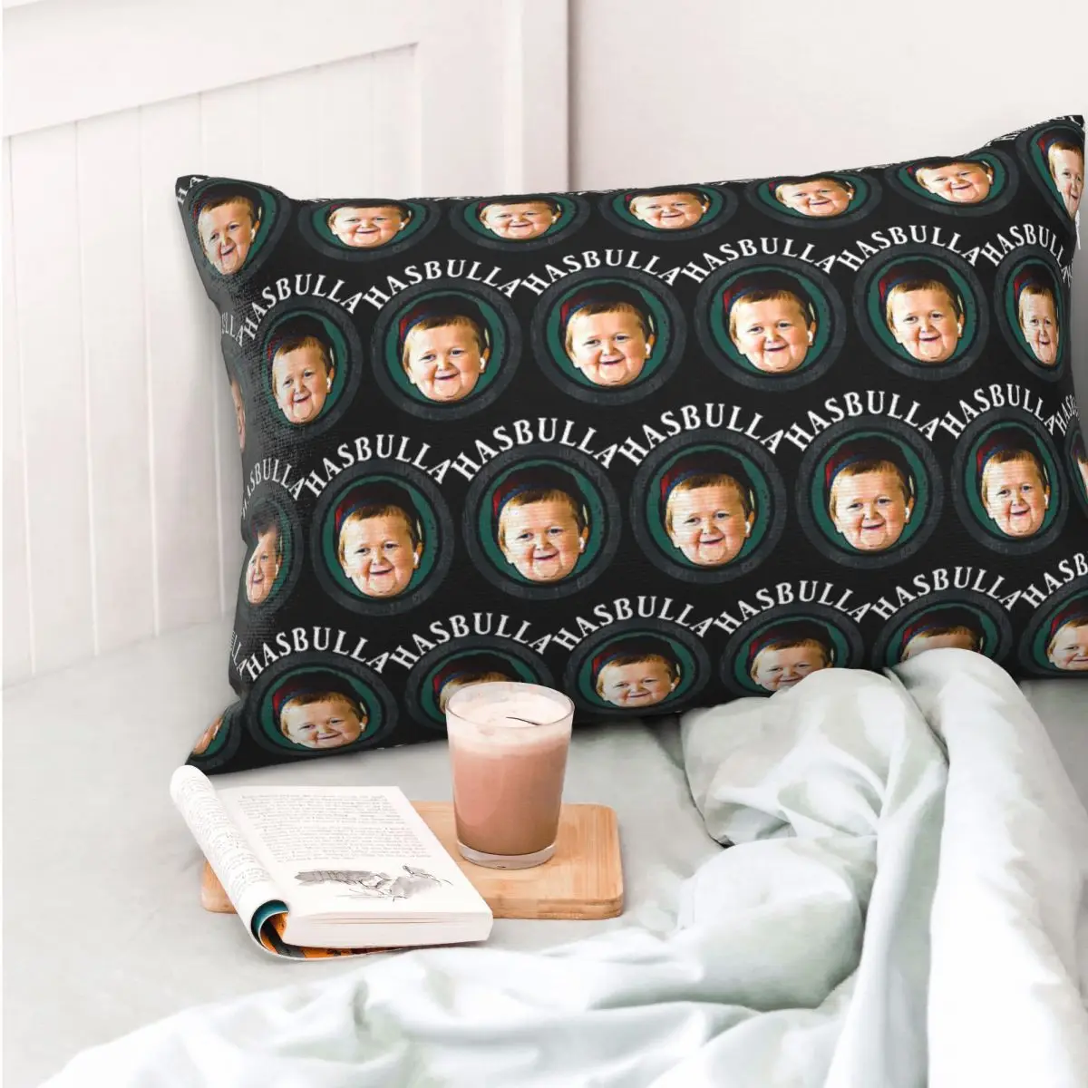 

Funny Hasbulla Magomedov Hasbullah Smile Classic Rectangle Pillowcase Cushion Cover Decorative Bedroom Bed Comfort Throw Pillow