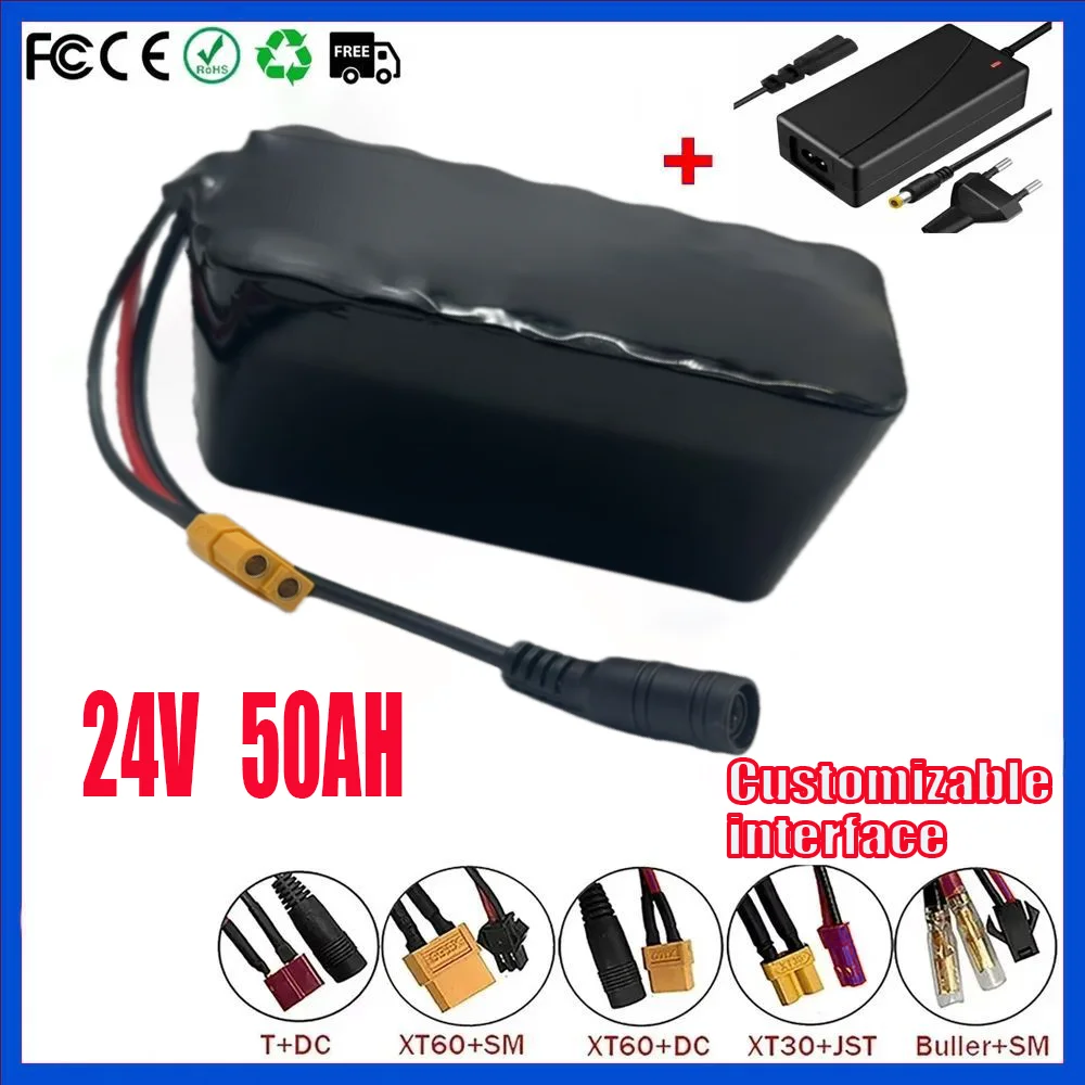 

18650 7S3P 24V 50000mAh Rechargeable Lithium Battery Pack forWheelchair And Bicycle - 18650 New High Capacity Wheelchair Battery