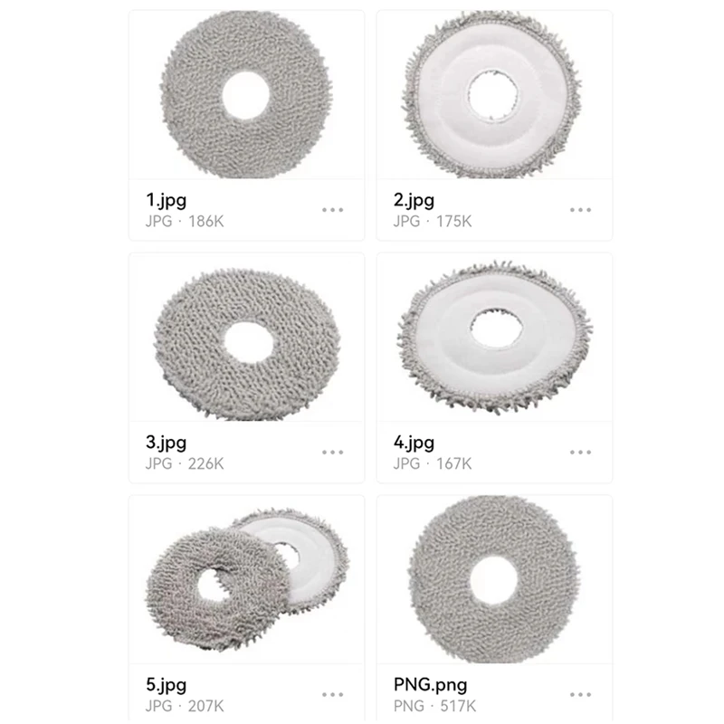 Dust Bag Mop Cloth For Mijia B101CN/ Dreame S10/S10 Pro/ L10S Ultra Robot Vacuum Cleaner Replacement Attachment