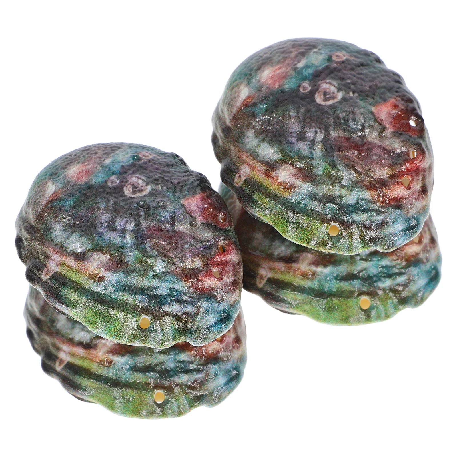 4 Buah Pistol Air Tekan Desain Cangkang Abalon Ringan Tahan Lama untuk Kolam Renang Luar Ruangan Pantai Kesenangan Musim Panas Penembak Air